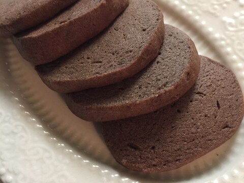 外はサクッ!中はしっとり!濃厚チョコクッキー